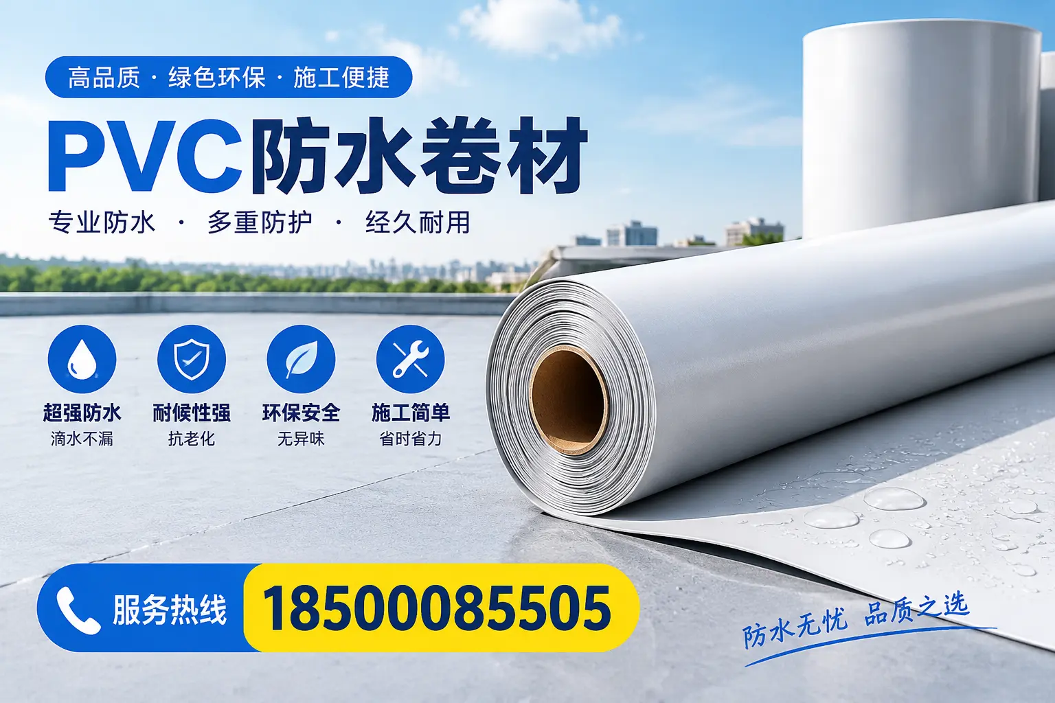 选用PVC防水卷材时需要避开的常见误区，特别是在海西
